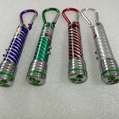 Móc khóa đa năng có đèn Laze để trình chiếu + đèn pin - Hàng chính hãng