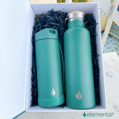 [Quà tặng cao cấp-Thương hiệu Mỹ] Bình giữ nhiệt Elemental, set quà Thảo Nguyên,quà tặng ý nghĩa dành tặng người thương