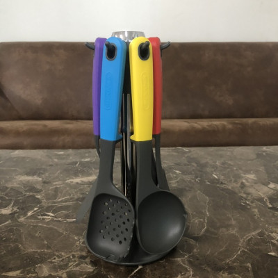 Bộ dụng cụ nhà bếp 7 món Morphy Richards MR1032  chất liệu nylon silica gel  + silicone chịu nhiệt cao, siêu nhẹ - HÀNG NHẬP KHẨU