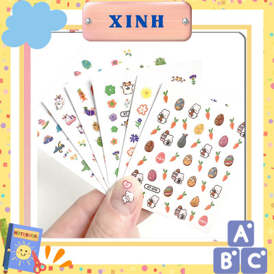 Miếng dán móng tay dạ quang mẫu ngẫu nhiên cute làm quà tặng phụ kiện cho bé