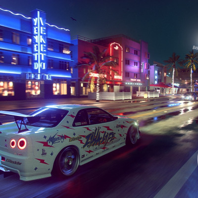 Đĩa Game PS4 Need For Speed Heat Hệ US - Hàng Nhập Khẩu