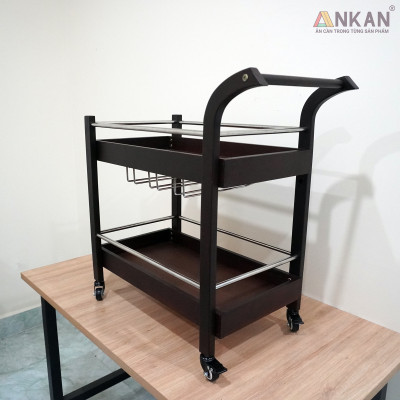 Xe Đẩy Thức Ăn Nước Uống Trong Nhà Hàng Và Các Khu Resort Tiêu Chuẩn Xuất Khẩu Châu Âu, Hàng Chính Hãng