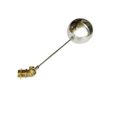 Van cơ đồng, thân - phao Inox ren ngoài 21mm, 27mm dùng cho bồn nước gia đình, bồn phụ máy nước nóng NLMT