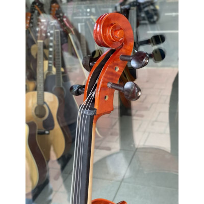 Đàn Cello Woim Saiger Full Size 4/4 Tặng Kèm Bao, Vỉ Kéo, Rosin, Khăn Nhung Lau Đàn.