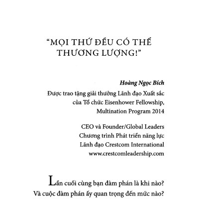 Thuật Đàm Phán (Tái Bản)