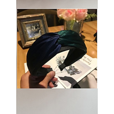 Bờm bản to siêu cao cấp phối 2 mầu vải lụa đẹp BN45 (Có lựa chọn mầu)