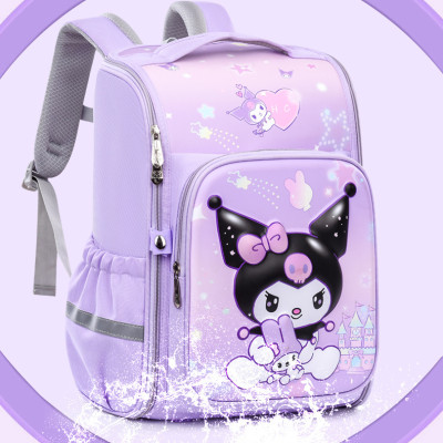 Ba lô học sinh tiểu học phong cách mới có hình dễ thương, bảo vệ cột sống cho các em học sinh tiểu học, ba lô nhẹ dung tích lớn, tiện ng cho bé - HS1314