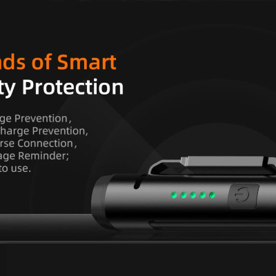 Đèn pin dạng bút cầm tay Superfire J01 nhỏ gọn,đa chức năng có thể sử dụng cho nhiều mục đích khác nhau