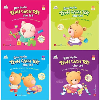 Sách - Rèn Luyện Tính Cách Tốt Cho Trẻ - Combo 4 Cuốn - Đinh Tị Books