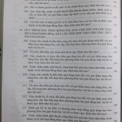 Sổ Tay Tra Cứu Nghiệp Vụ Đấu Thầu - 382 Câu Hỏi Đáp Tình Huống Về Đấu Thầu Qua Mạng Chào Hàng Cạnh Tranh