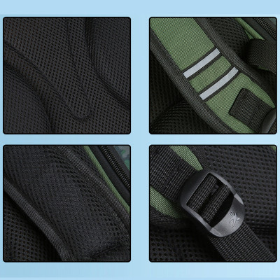 Ba lô học sinh tiểu học, ba lô học sinh vỏ cứng PC phong cách mới  - BEE GEE HS1302