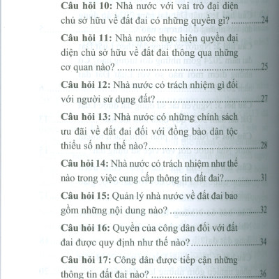 200 Câu Hỏi Và Trả Lời Về Luật Đất Đai Năm 2024 (Sách chuyên khảo) - ThS. NCS. Tạ Đình Tuyên, ThS. Nguyễn Hải Phượng