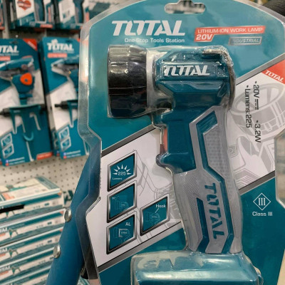 ĐEN LED CẦM TAY DÙNG PIN 20V (225 LUMENS) (KHÔNG BAO GỒM PIN VÀ SẠC) TOTAL TWLI2001 - HÀNG CHÍNH HÃNG