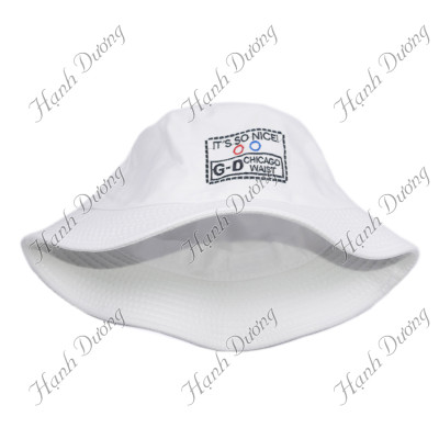 Mũ tai bèo nam nữ thêu chữ G-D It