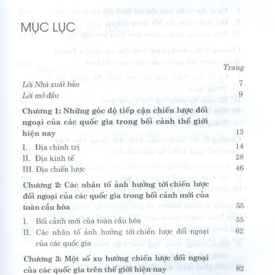 Chiến Lược Đối Ngoại Của Các Nước Lớn Trong Bối Cảnh Thế Giới Hiện Nay: Sự Kết Hợp Các Công Cụ Địa Kinh Tế Và Địa Chính Trị