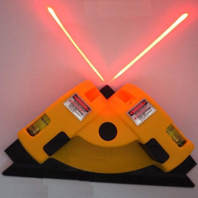 Dụng cụ đo eke nivo laser ke góc vuông đa năng , Máy đo góc vuông laze 90 độ