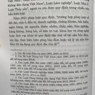 9 Biện Pháp Bảo Đảm Nghĩa Vụ Hợp Đồng (Quy Định, Thực Tế Và Thiết Kế Giao Dịch Theo Bộ Luật Dân Sự Hiện Hành) - (Tái bản lần thứ 3, có sửa chữa, bổ sung)