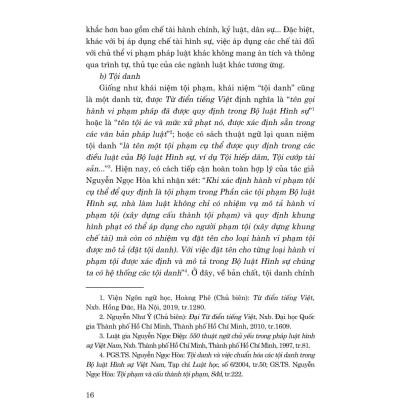 55 cặp tội danh dễ nhầm lẫn trong Bộ Luật Hình sự (Hiện hành) (Xuất bản lần thứ tư có sửa chữa, bổ sung)