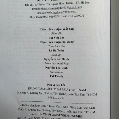 Sách Luật Trật Tự, An Toàn Giao Thông Đường Bộ - Hệ thống Văn Bản Quy Định Chi Tiết Thi Hành - V2555T