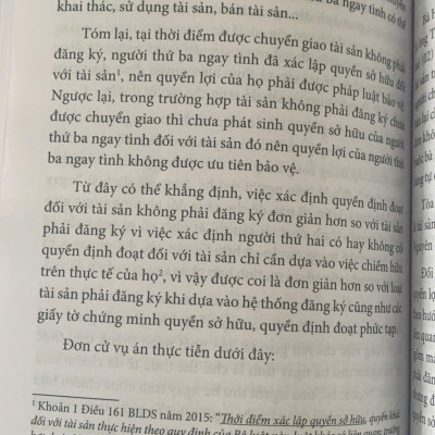 Bảo vệ quyền lợi của người thứ ba ngay tình (sách chuyên khảo)