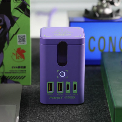 Trạm Sạc Để Bàn Đa Năng Pisen Pro - EVA Destop MagStation (Standby 65W) GaNUltra - Pisen CC1200