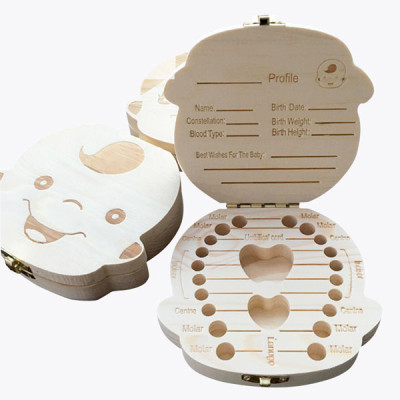 Hộp Gỗ Đựng Răng Sữa Cho Bé Yêu