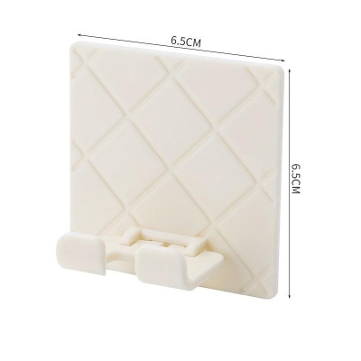 Móc Nhựa Cao Cấp Gắn Tường Treo Phích Cắm Điện, Móc Treo Đồ Đa Năng, Tiện Dụng Cho Gia Đình, Nhiều Màu Sắc, TakyHome 2236