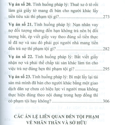 Định Tội Danh Các Tội Phạm Nhân Thân Sở Hữu Trong Luật Hình Sự - Một Số Vấn Đề Lý Luận Và Thực Tiễn (Sách chuyên khảo) 