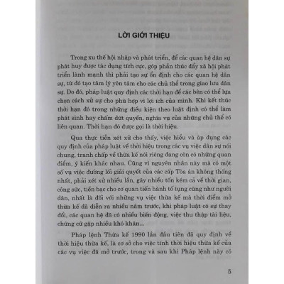 Sách - Thời hiệu, thừa kế và thực tiễn xét xử ( Tái bản lần thứ nhất, có sửa đổi, bổ sung)