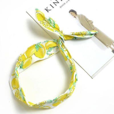 Băng đô cài tóc dạng dây cột dễ thương (giao ngẫu nhiên )