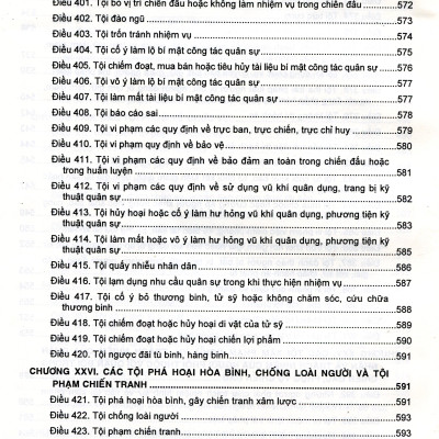 Phương Pháp Định Tội Danh Với 538 Tội Phạm Quy Định Trong Bộ Luật Hình Sự Năm 2015, Được Sửa Đổi, Bổ Sung Năm 2017 (Tái Bản Có Bổ Sung)