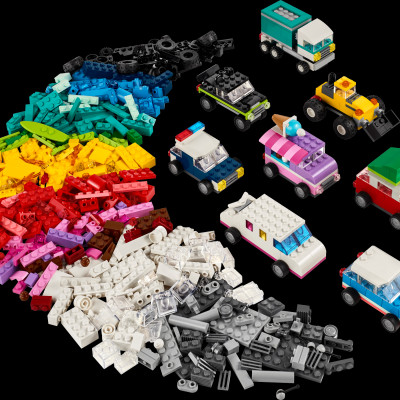 Đồ Chơi Lắp Ráp Bộ Gạch Chi Tiết Chủ Đề Phương Tiện Xe - Creative Vehicles - Lego Classic 11036 (900 Mảnh Ghép)