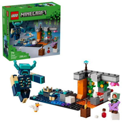 Đồ Chơi Lắp Ráp Cuộc Chạm Trán Warden - Lego Minecraft 21274 (238 Mảnh Ghép)