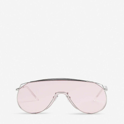 Kính râm màu Nam nữ Bản to Kim loại sành điệu (Nhiều màu) - AFIX01