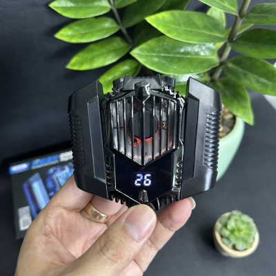 Quạt tản nhiệt cho điện thoại Remax X3-1 chạy 2 Pin 500mAh - Sò lạnh siêu mát - Cực phẩm cho Game thủ - Hàng Chính Hãng