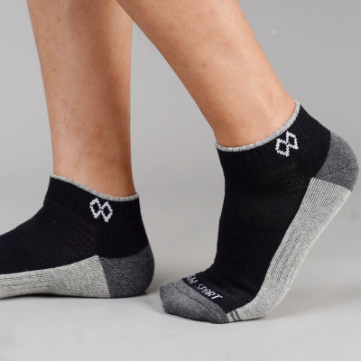 Combo 5  Đôi Tất Vớ Thể Thao, Vớ Đá Banh, Vớ Chạy Bộ Cổ Ngắn, Sợi Cotton Cao Cấp Chống Hôi Chân, Chống Phồng Rộp Chân, Chống Trượt Co Giãn 4 Chiều Mrm Manlywear - MM CM