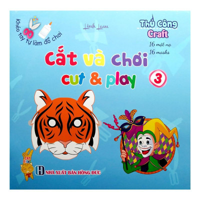 Sách - Khéo Tay Tự Làm Đồ Chơi - Cắt Và Chơi - Trọn Bộ 4 Cuốn - Chính Thông Book