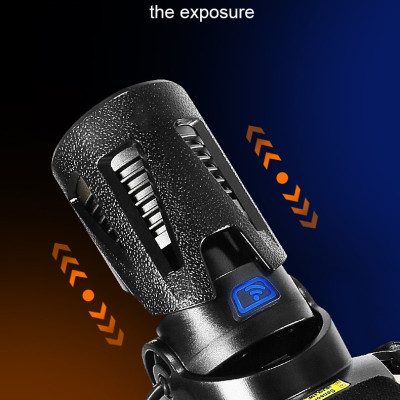 Đèn pin sạc choàng đầu siêu sáng TERINO K18A (chống nước, đèn vàng và trắng - Hàng chính hãng