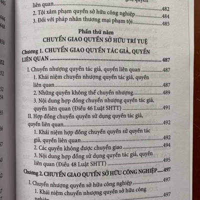 Quyền sở hữu trí tuệ, bảo vệ và chuyển giao (Sách chuyên khảo)