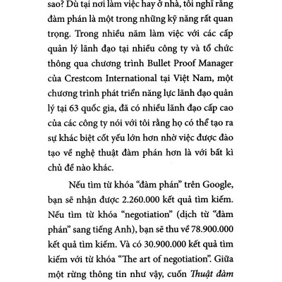 Thuật Đàm Phán (Tái Bản)