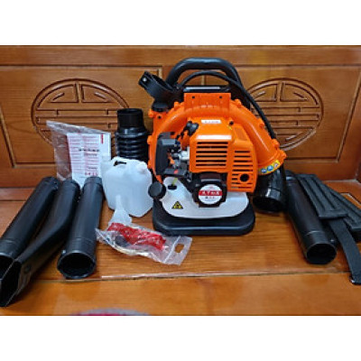 Máy thổi lá chạy xăng- Máy thổi lá đeo vai, máy thu gom lá cây YINGQI EB808