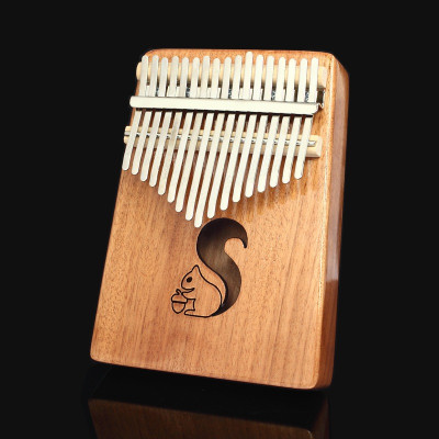 Đàn Kalimba 17 Phím - Đàn Kalimba Thumbs Piano Sử Dụng Ngón Tay | Tặng kèm búa chỉnh, khăn lau, dán nốt phím