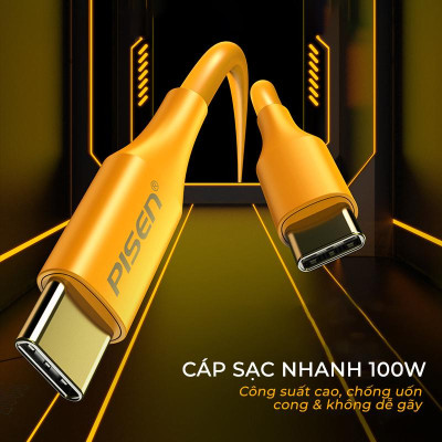Sạc Nhanh Pisen Pro - Mecha GaNUltra 65W - Pisen CC1200