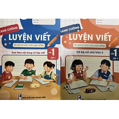 ￼Sách -(Combo) Luyện viết tăng cường 1 (Kết Nối)