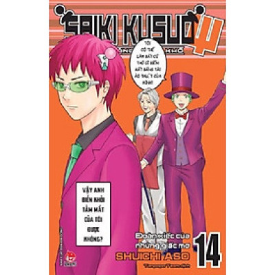 Sách - Saiki Kusuo - Kẻ siêu năng khốn khổ (Tập 14)