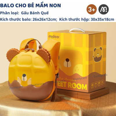 Balo cho bé mẫu giáo Mideer Backpack cho trẻ em mầm non đi học