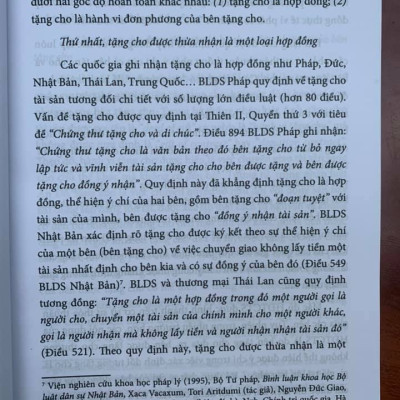 Hợp đồng tặng cho tài sản theo pháp luật Việt Nam