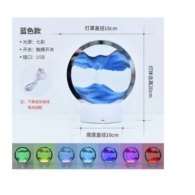 Đồng hồ cát - Màu xanh dương