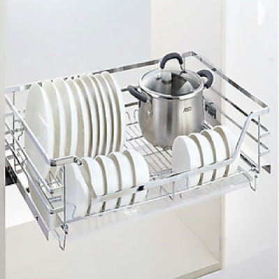 Giá Xoong Nồi Bát Đĩa Dẹt Đa Năng Gắn Cánh Âm Tủ EUROGOLD (EP,ES) - Hàng chính hãng