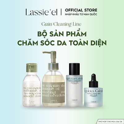 Bộ skincare 4 sản phẩm Lassie